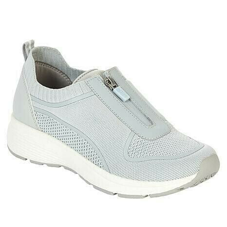 Zapatillas Cómodas De Malla Con Cremallera Frontal Informal