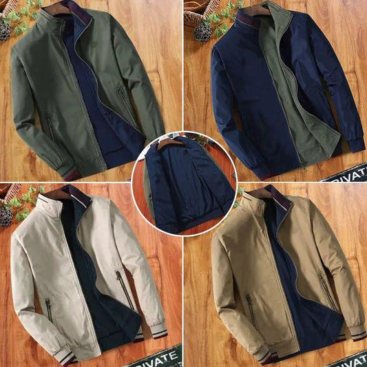 👨Chamarra Casual Reversible Para Hombre