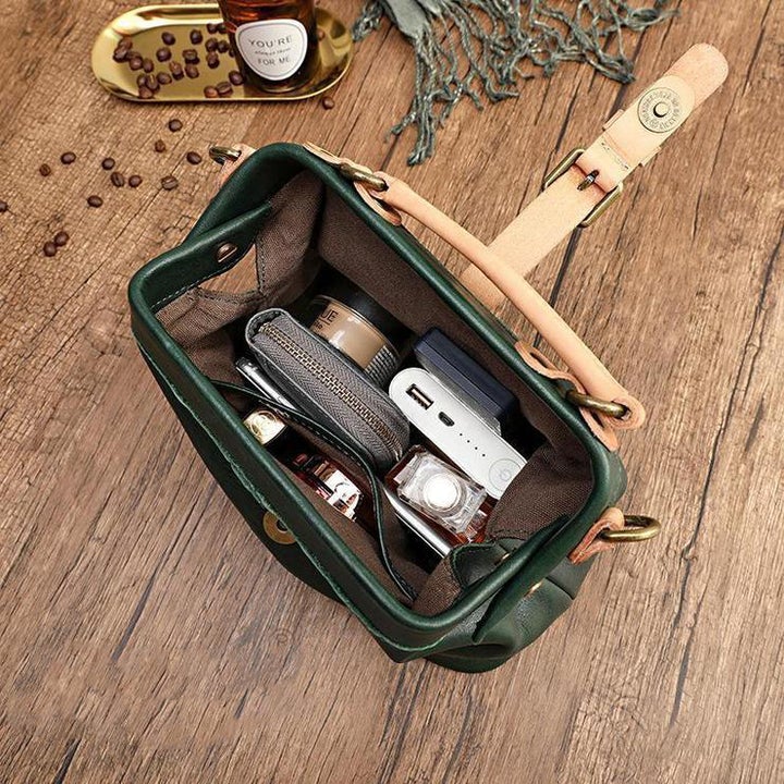 Bolso De Piel Vintage