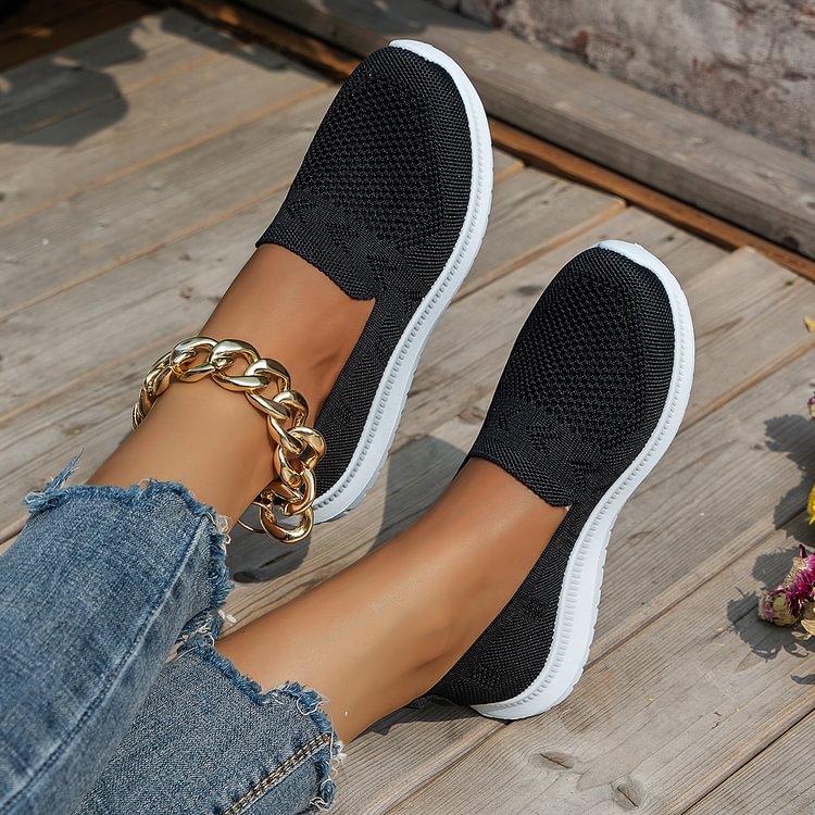 Zapatos Casuales Cómodos Y Transpirables Para Mujeres