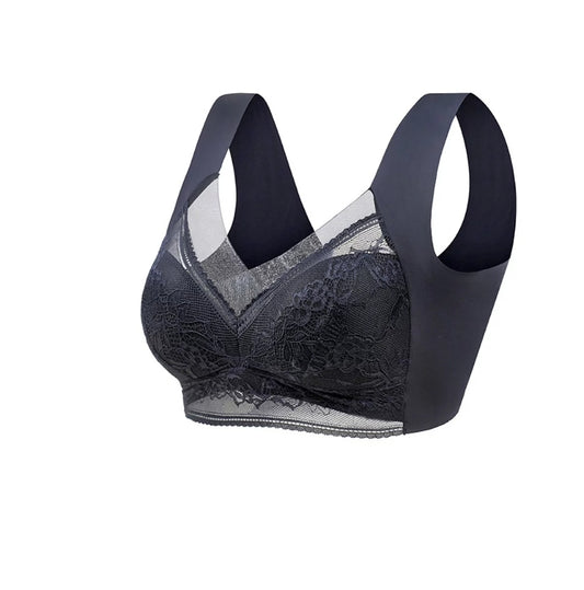 Sin anillo de acero Ropa interior antiflacidez Chaleco Sujetador de gran tamaño