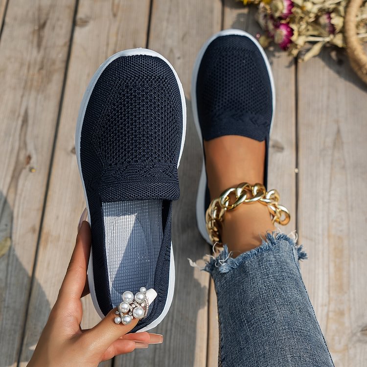 Zapatos Casuales Cómodos Y Transpirables Para Mujeres