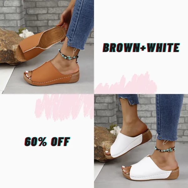 Sandalias Ligeras Elásticas Con Mejora De Suela Amortiguadora