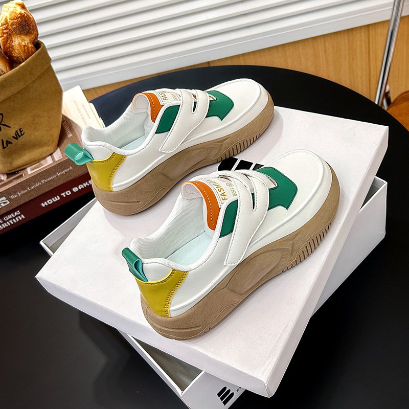 Zapatos De Aumento De Altura De La Plataforma Velcro