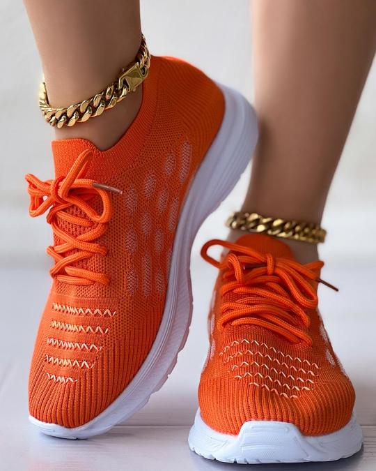 Zapatillas Transpirables Con Tirantes Huecos