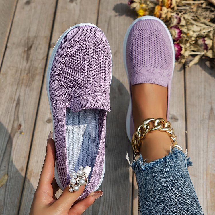 Zapatos Casuales Cómodos Y Transpirables Para Mujeres