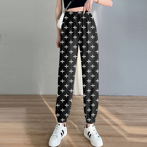 Pantalones Largos De Seda De Hielo Delgados Para Mujeres Harun Pantalones De Pies