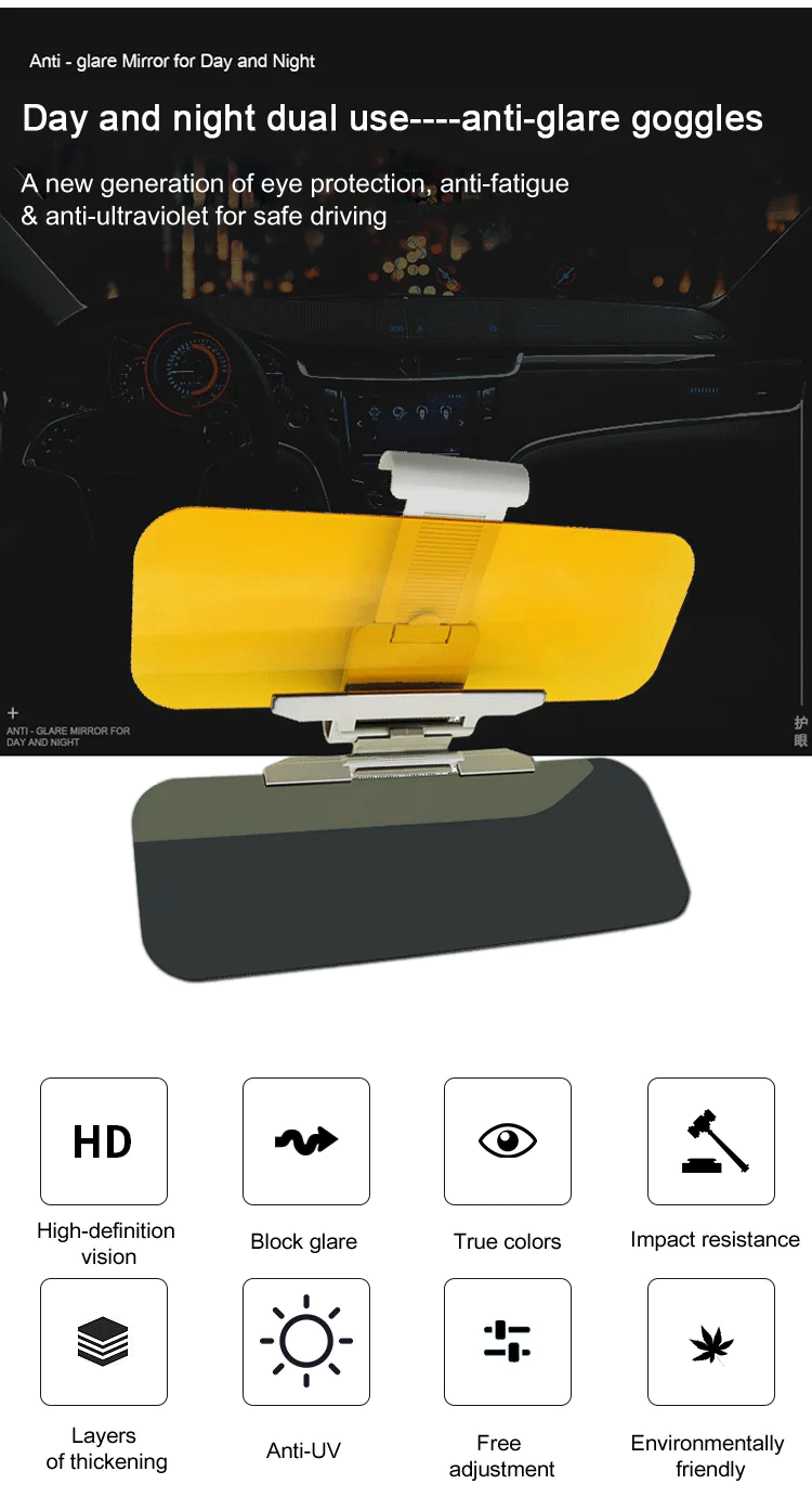 Visera Antideslumbrante Para Automóviles