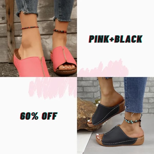 Sandalias Ligeras Elásticas Con Mejora De Suela Amortiguadora