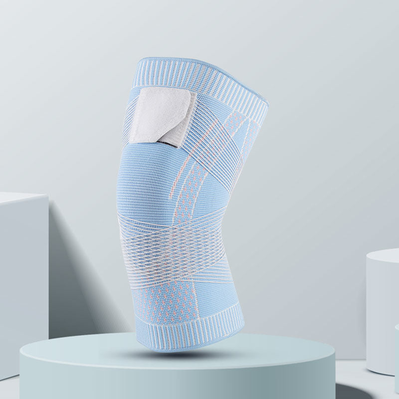 Correa Presionada Rodillera Deportiva Para Tejer Transpirable
