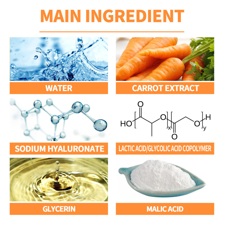 Nueva Máscara De Burbujas De Zanahoria Mágica