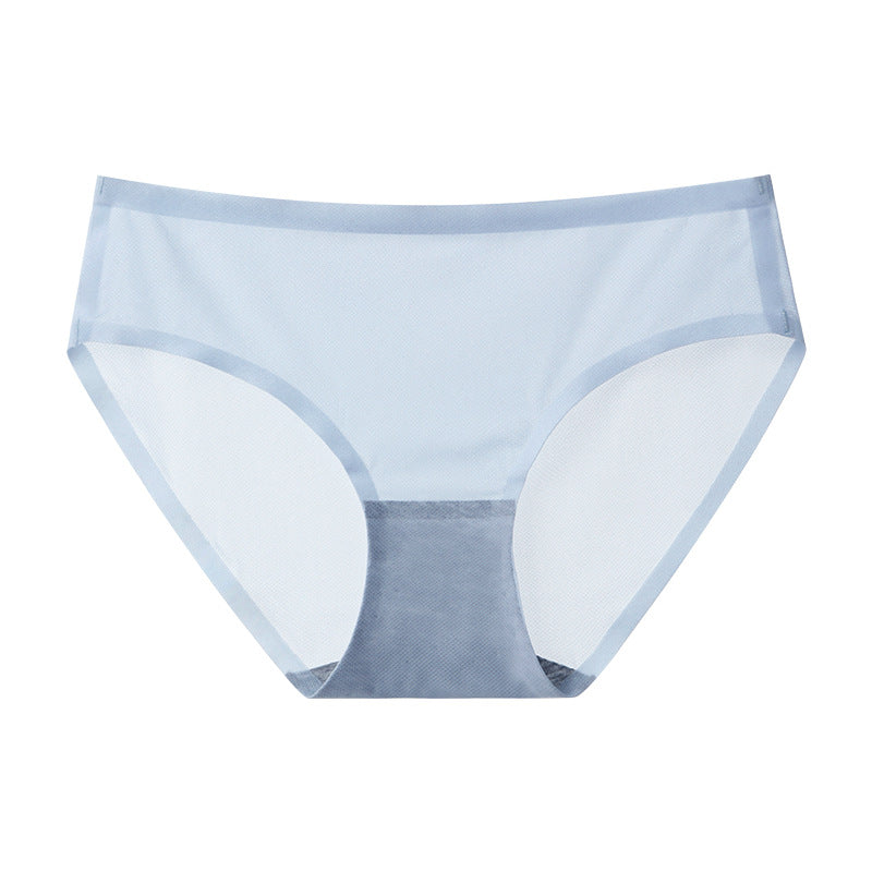 Ropa Interior De Seda De Hielo Ultradelgada Sin Marcas (3 Piezas)