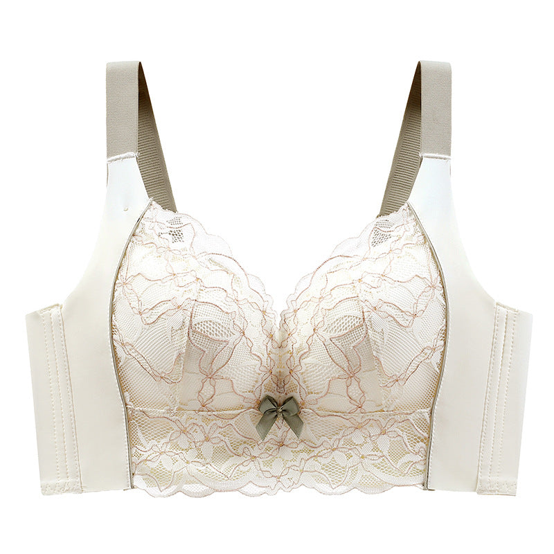 Reúna El Pecho Pequeño Y Muestre El Sujetador Ajustado Grande