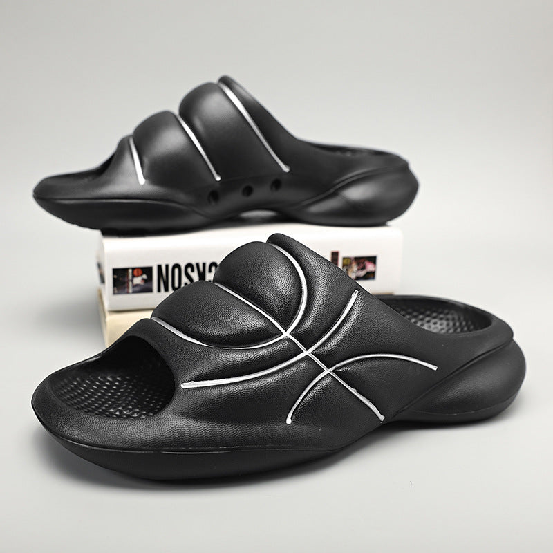 Zapatillas De Moda Antideslizantes De Fondo Grueso