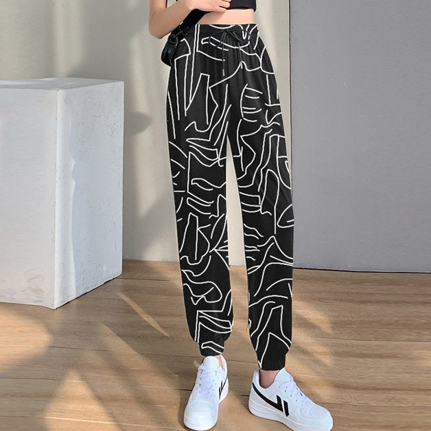 Pantalones Largos De Seda De Hielo Delgados Para Mujeres Harun Pantalones De Pies