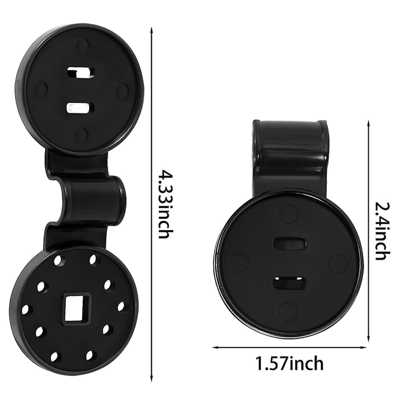 Clip de bloqueo pesado de tela sombreada