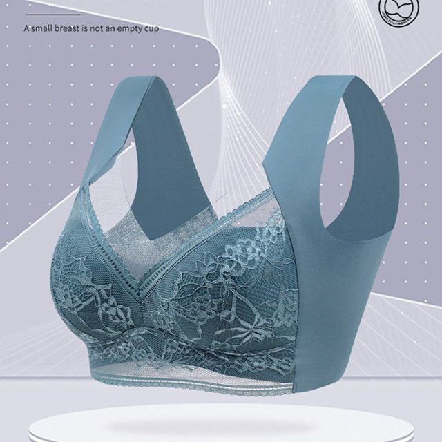 Sin anillo de acero Ropa interior antiflacidez Chaleco Sujetador de gran tamaño