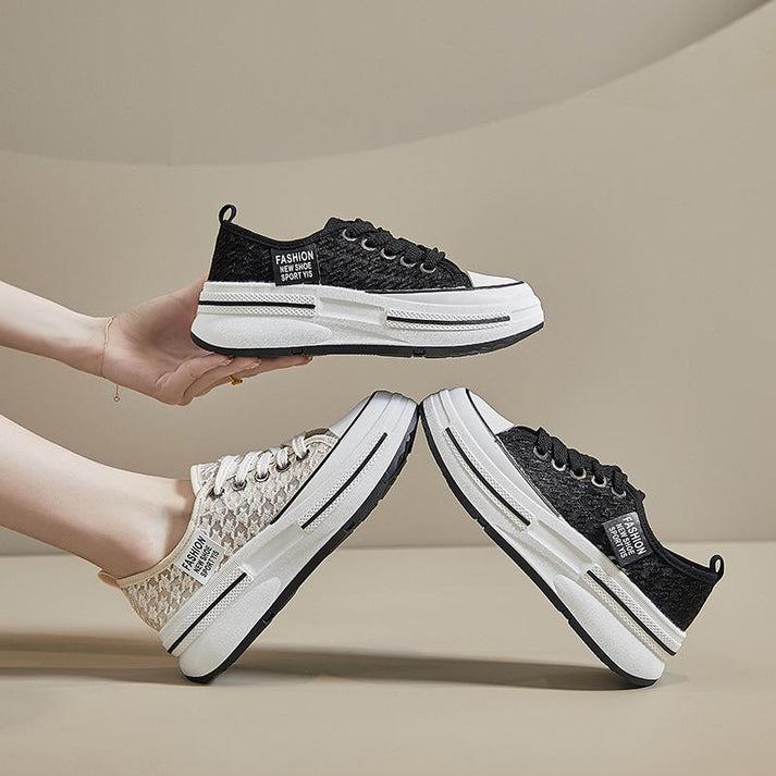 Zapatos De Malla De Ocio Transpirables De Lona