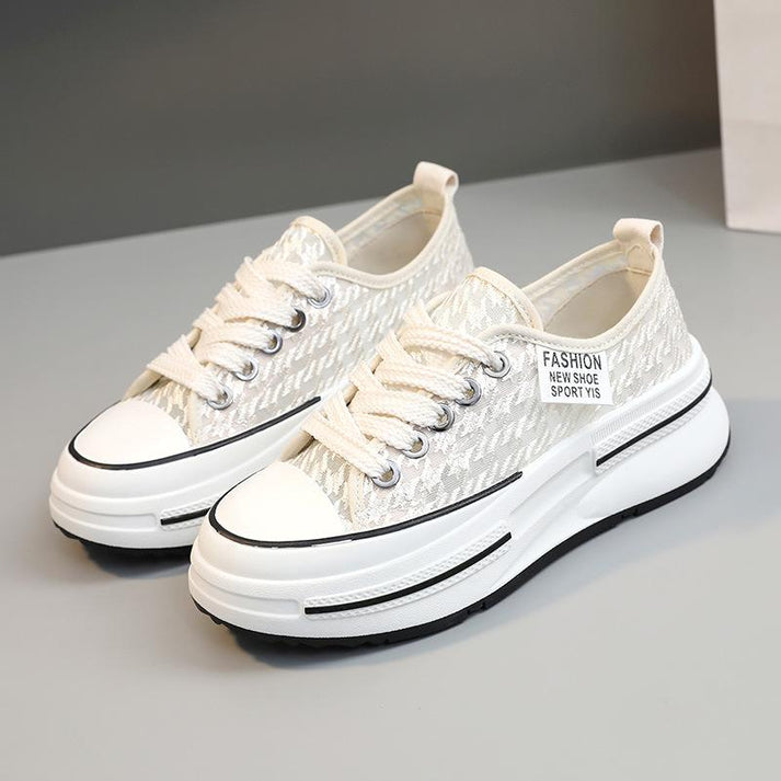 Zapatos De Malla De Ocio Transpirables De Lona