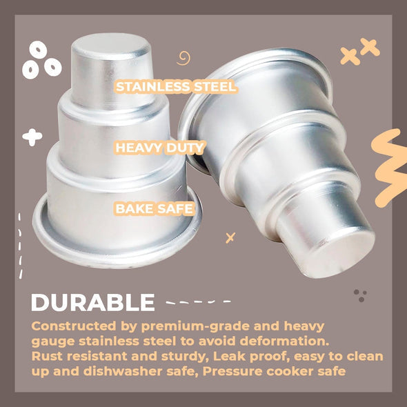 Mini Molde Para Pastel De Varios Niveles