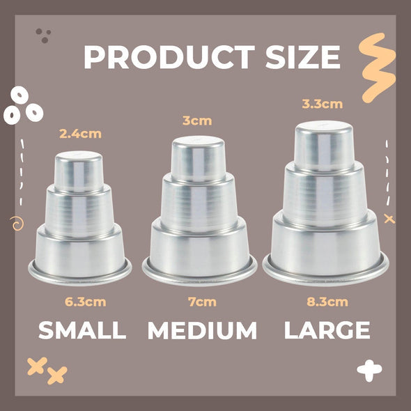 Mini Molde Para Pastel De Varios Niveles