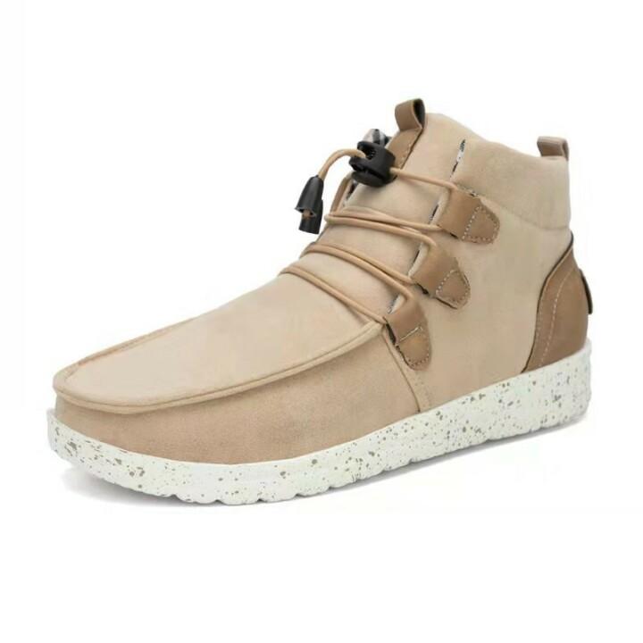 Zapatos Sin Cordones Con Protección De Tobillo Ajustable Para Mujer