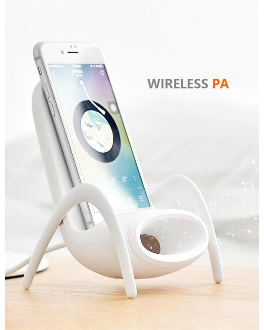 Suministro De Cargador InalÁmbrico Mini Silla PortÁtil Para Todos Los TelÉfonos