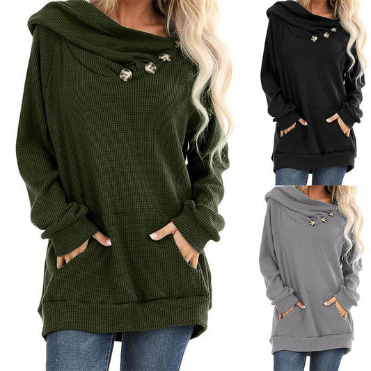 Capucha suelta de manga larga muy elegante en 2020 - MXbueno