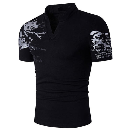 Camiseta de hombre de gran tamaño impresa en verano - MXbueno