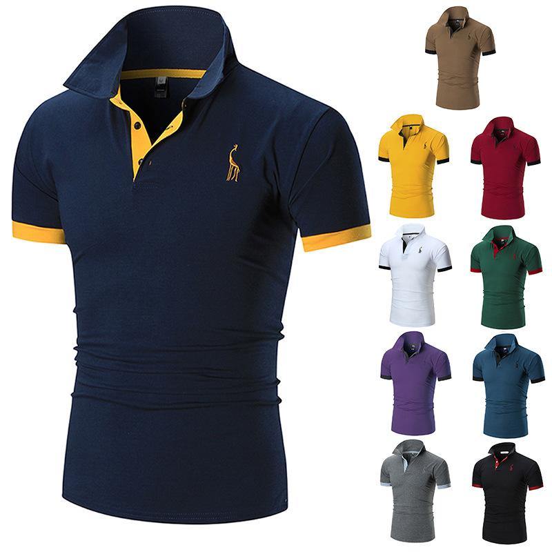 Polo de hombre manga corta de verano - MXbueno
