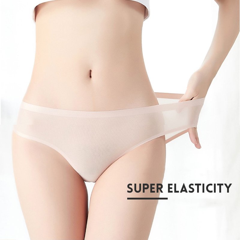 [W-Ropa Interior] Ropa Interior De Seda De Hielo Ultrafina Que No Deja Marcas