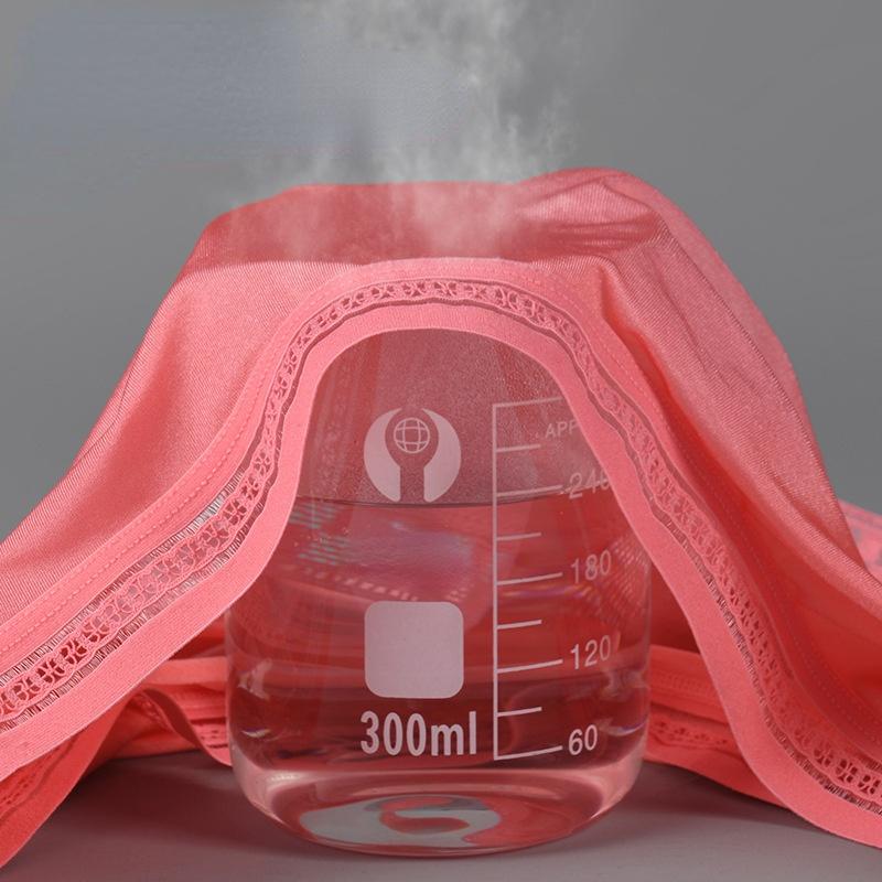 Ropa Interior De Encaje 3D Para Hombre, Novedad De Verano, Pantalones Planos De Hielo Translúcido