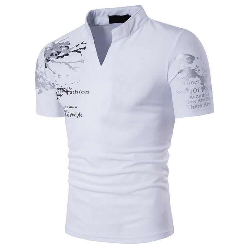 Camiseta de hombre de gran tamaño impresa en verano - MXbueno
