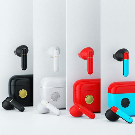 TWS Auriculares Bluetooth Para Juegos, Auriculares Inalámbricos De Baja Latencia, Batería Larga En La Oreja