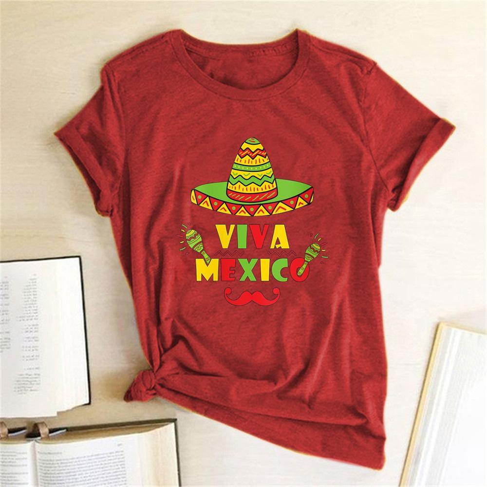Camiseta mexicana Independence Day camiseta de mujer - MXbueno