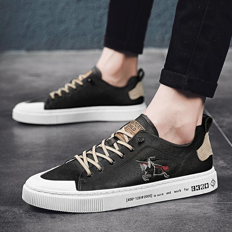 Zapatillas deportivas bajas casuales con suela cómoda para hombre - MXbueno