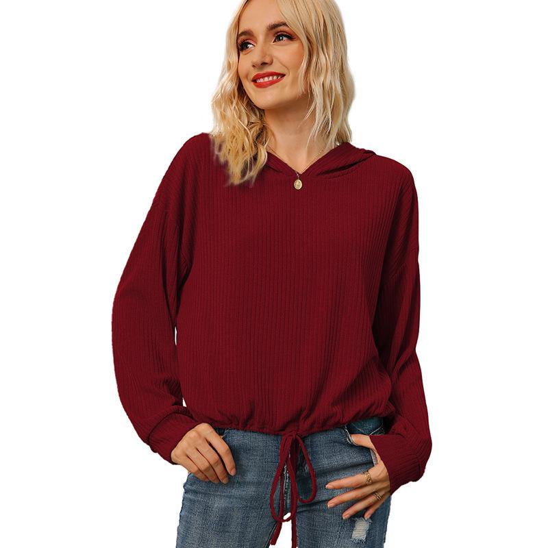 Ropa de mujer con capucha de manga larga de venta caliente - MXbueno