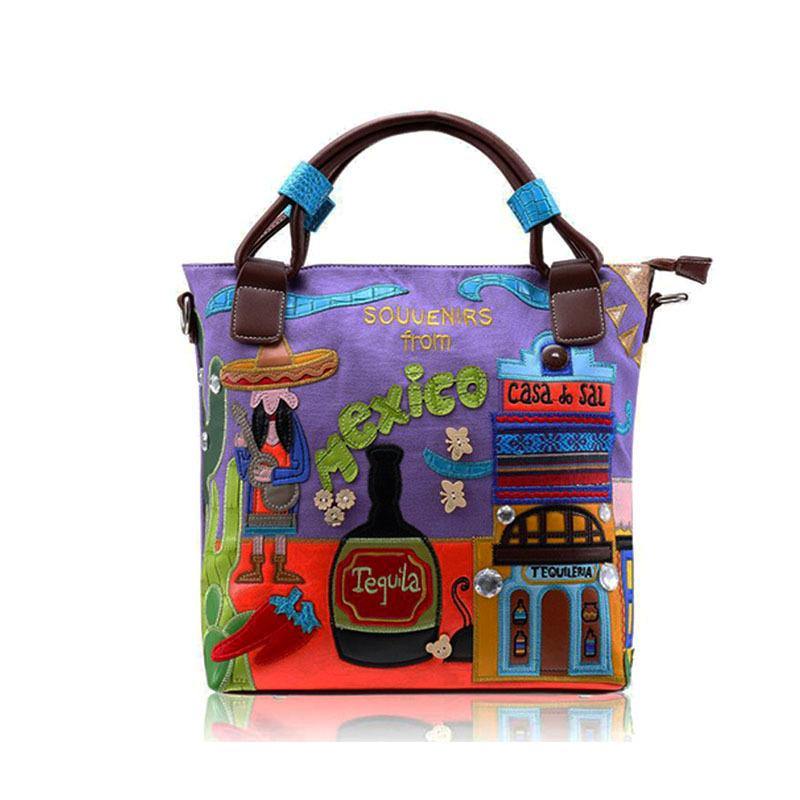 2020 nuevo bolso de mujer Vintage con dibujo Mexicano (SÓLO LIMITADOS 50 PIEZAS) - MXbueno