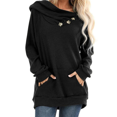 Capucha suelta de manga larga muy elegante en 2020 - MXbueno