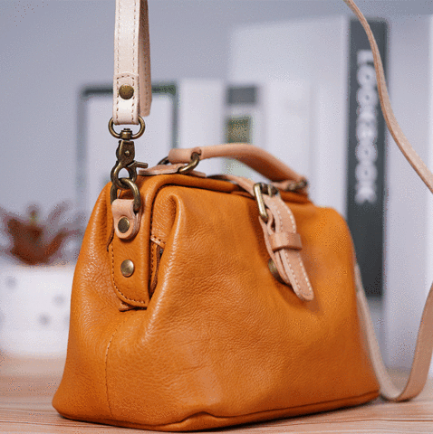 Bolso De Piel Vintage