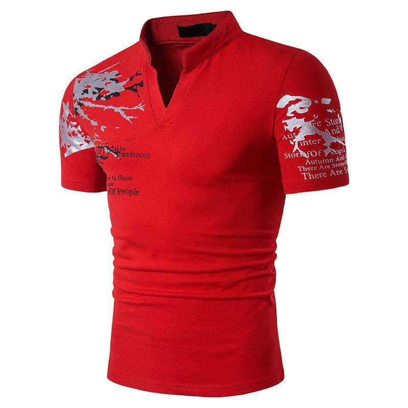 Camiseta de hombre de gran tamaño impresa en verano - MXbueno