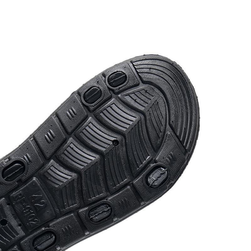 Zapatillas frías de verano nuevas casuales para hombre de piel sintética. - MXbueno