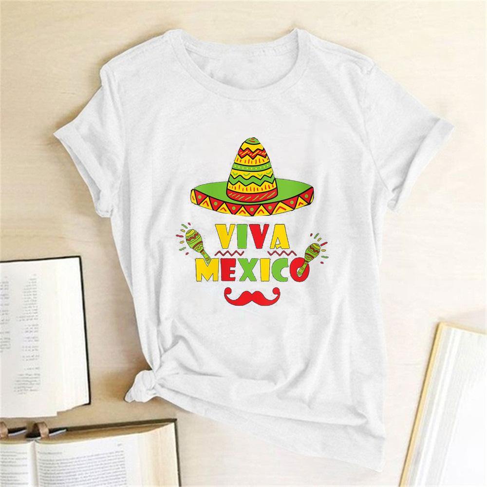Camiseta mexicana Independence Day camiseta de mujer - MXbueno