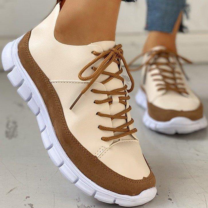 Zapatillas con cordones de ante - MXbueno