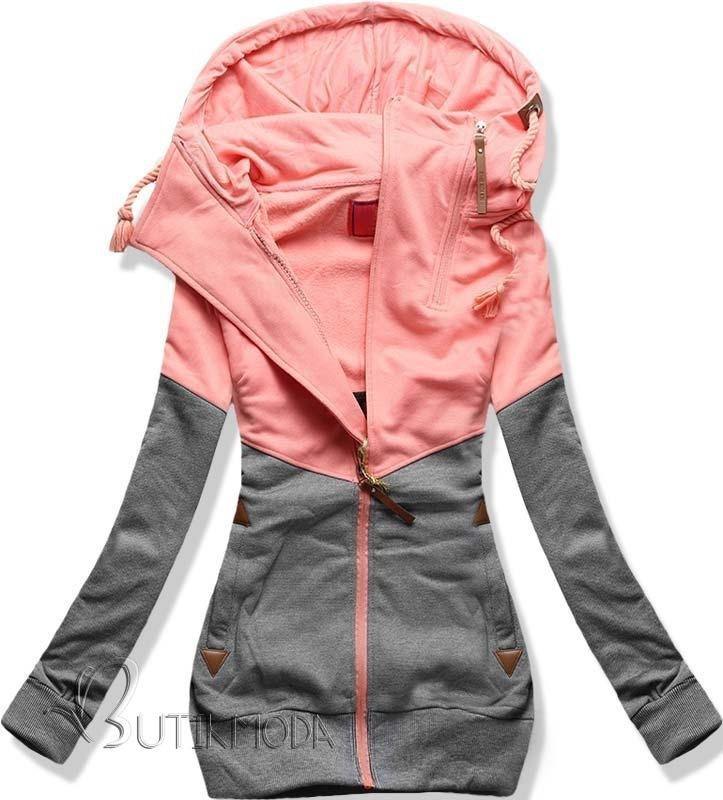 Chaqueta con capucha de manga larga para mujer - MXbueno
