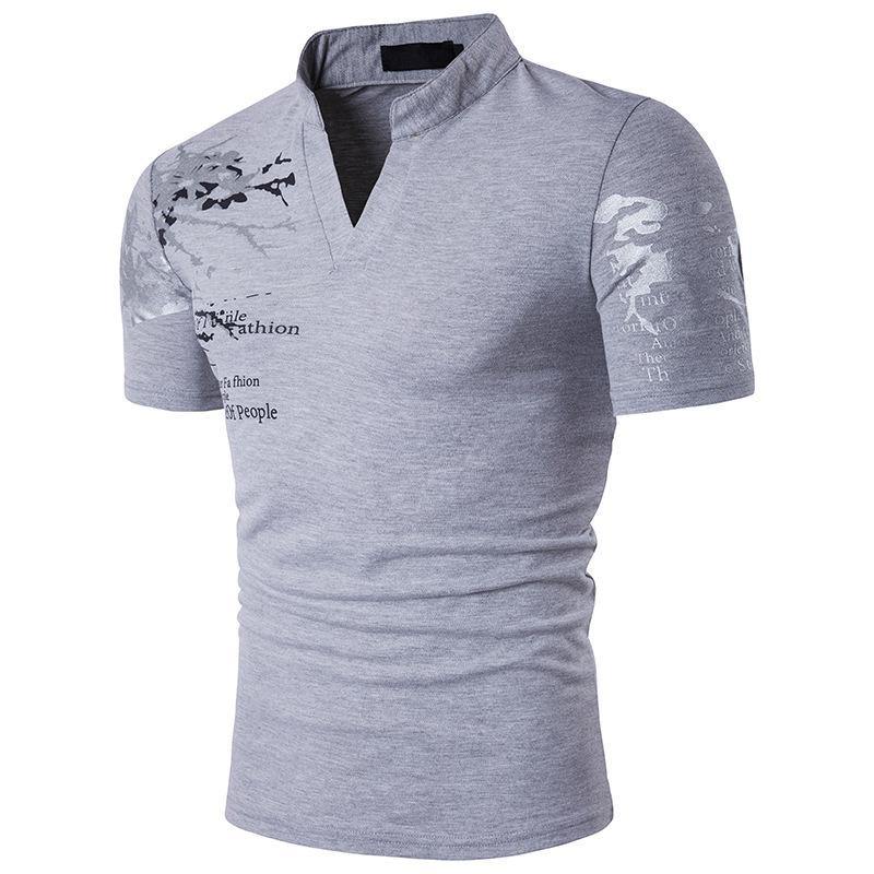 Camiseta de hombre de gran tamaño impresa en verano - MXbueno