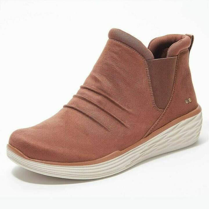 2021 Botines De Tacón De Cuña Impermeables Para Mujer