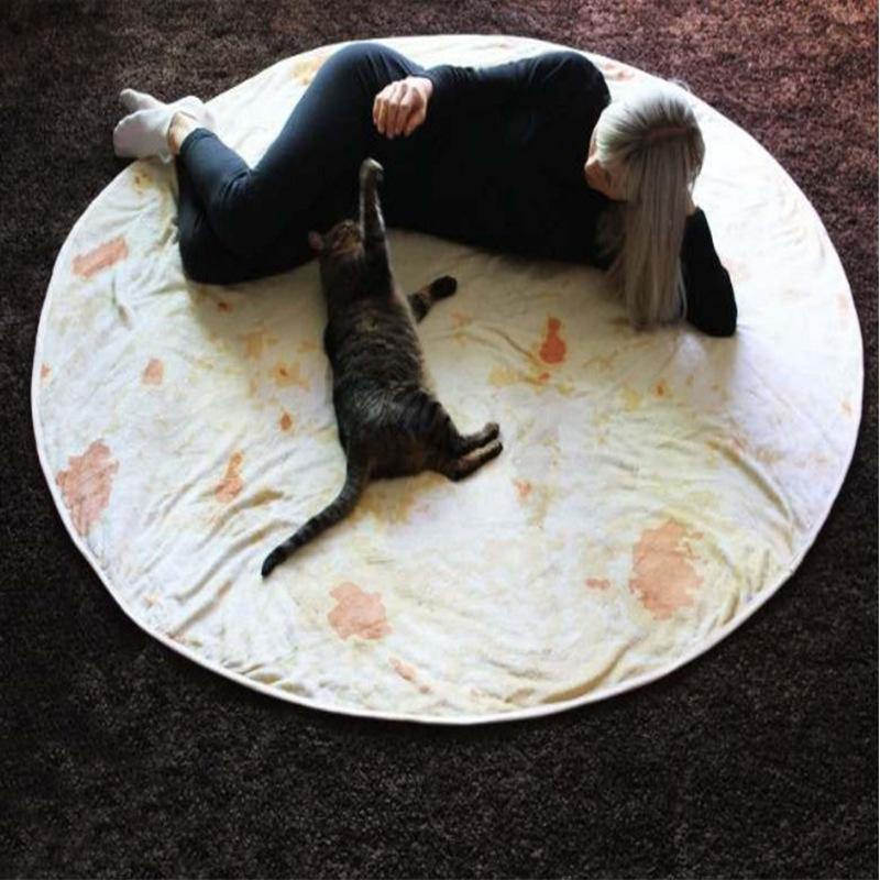 Manta de taco y tortilla mexicano muy divertido - MXbueno