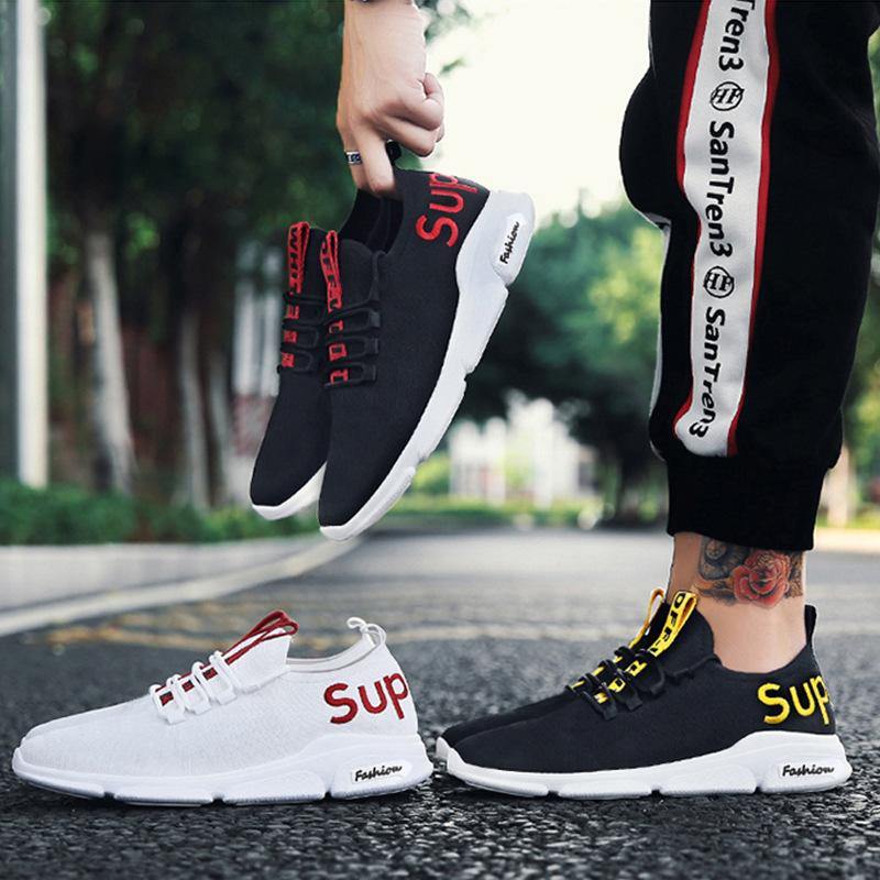 Zapatos deportivos casuales para hombre Tendencia Respirable - MXbueno