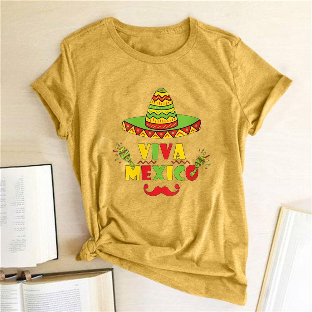 Camiseta mexicana Independence Day camiseta de mujer - MXbueno
